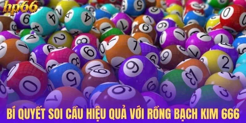 Bí quyết soi cầu hiệu quả với rồng bạch kim 666