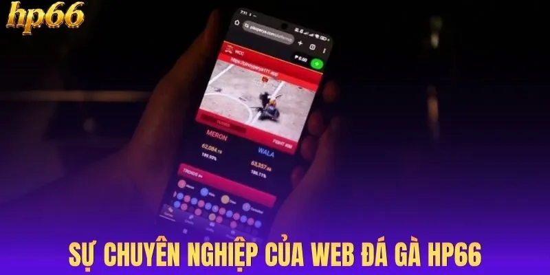 Sự chuyên nghiệp của web đá gà HP66